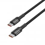 Cablu pentru incarcare si transfer de date TECH-PROTECT UltraBoost EVO, 2x USB Type-C, PD 100W, 5A, 1m, Negru 5 - lerato.ro