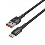 Cablu pentru incarcare si transfer de date TECH-PROTECT UltraBoost EVO, USB/USB Type-C, 100W, 5A, 1m, Negru 3 - lerato.ro