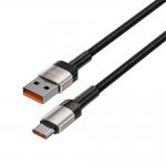 Cablu pentru incarcare si transfer de date TECH-PROTECT UltraBoost EVO, USB/USB Type-C, 100W, 5A, 1m, Gri 4 - lerato.ro
