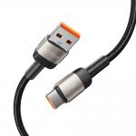 Cablu pentru incarcare si transfer de date TECH-PROTECT UltraBoost EVO, USB/USB Type-C, 100W, 5A, 1m, Gri 5 - lerato.ro