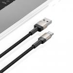 Cablu pentru incarcare si transfer de date TECH-PROTECT UltraBoost EVO, USB/USB Type-C, 100W, 5A, 1m, Gri 3 - lerato.ro