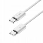Cablu pentru incarcare si transfer de date TECH-PROTECT UltraBoost Classic, 2x USB Type-C, PD 60W, 3A, 25cm, Alb 5 - lerato.ro