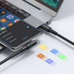 Cablu pentru incarcare si transfer de date TECH-PROTECT UltraBoost L, 2x USB Type-C, PD 60W, 6A, 2m, Gri 5 - lerato.ro