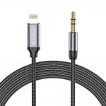 Cablu TECH-PROTECT UltraBoost, tata Lightning la tata jack 3.5 mm, 1m, Negru 2 - lerato.ro