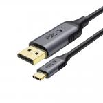 Cablu video TECH-PROTECT UltraBoost, USB-C 3.0 tata la DisplayPort 1.4 tata, 8K, 60Hz, 1.8m, Negru 2 - lerato.ro