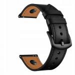 Curea piele Tech-Protect Screwband compatibila cu Samsung Galaxy Watch 4/5/5 Pro/6 40/42/44/45/46mm Black 2 - lerato.ro