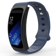 Curea silicon Tech-Protect Smooth compatibila cu Samsung Gear Fit 2/2 Pro Navy