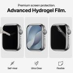 Set 3 folii protectie STech-Protect Supreme Set Plus compatibile cu Apple Watch 12 (46 mm), Transparent 4 - lerato.ro