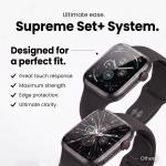 Set 3 folii protectie STech-Protect Supreme Set Plus compatibile cu Apple Watch 12 (46 mm), Transparent 5 - lerato.ro