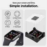 Set 3 folii protectie STech-Protect Supreme Set Plus compatibile cu Apple Watch 12 (46 mm), Transparent 6 - lerato.ro