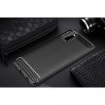 Carcasa TECH-PROTECT TPUCARBON compatibila cu Samsung Galaxy A03s Black 4 - lerato.ro