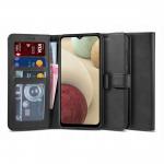 Husa TECH-PROTECT Wallet V2 compatibila cu Samsung Galaxy A12 (2020/2021) Black 4 - lerato.ro