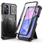 Carcasa 360 grade TECH-PROTECT Kevlar Cam compatibila cu Samsung Galaxy A15 4G / A15 5G, Protectie display si camera, Negru 2 - lerato.ro
