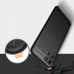 Carcasa TECH-PROTECT TPUCARBON compatibila cu Samsung Galaxy A22/M22 4G Black