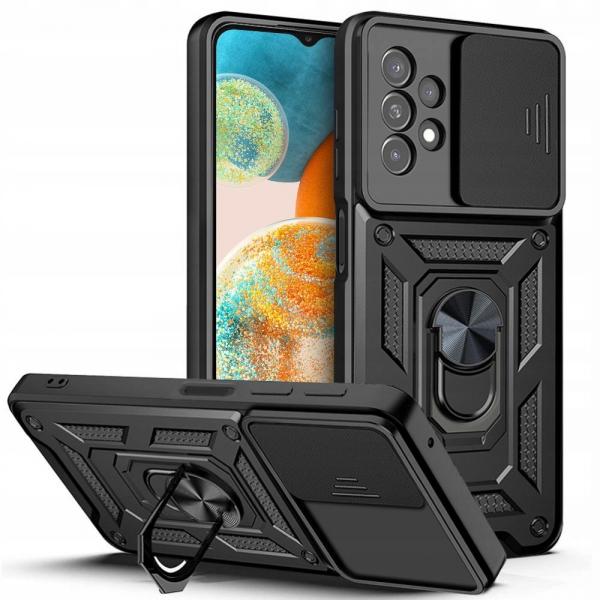 Carcasa TECH-PROTECT Cam Shield Pro compatibila cu Samsung Galaxy A23 5G Black