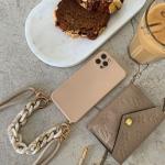 Carcasa cu snur TECH-PROTECT Icon Chain compatibila cu Samsung Galaxy A34 5G Beige 5 - lerato.ro