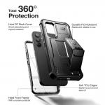 Carcasa 360 grade TECH-PROTECT Kevlar Pro compatibila cu Samsung Galaxy A34 5G, Protectie display, Negru 4 - lerato.ro