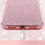 Carcasa TECH-PROTECT Glitter Shine compatibila cu Samsung Galaxy A41 Pink 6 - lerato.ro