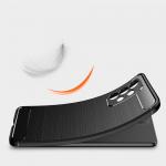 Carcasa TECH-PROTECT TPUCARBON compatibila cu Samsung Galaxy A53 5G Black
