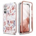Carcasa 360 grade TECH-PROTECT Velar compatibila cu Samsung Galaxy A54 5G, Protectie display, Marble 3 - lerato.ro