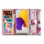 Husa TECH-PROTECT Wallet compatibila cu Samsung Galaxy A72 Floral Rose 5 - lerato.ro