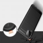 Carcasa TECH-PROTECT TPUCARBON compatibila cu Samsung Galaxy M12 Black 9 - lerato.ro