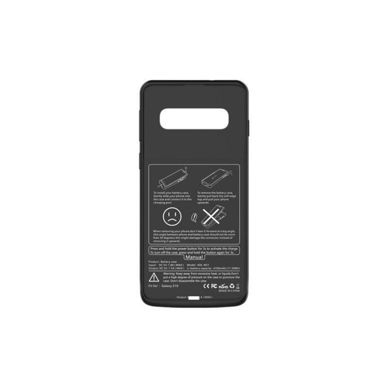 further Cable car blood 🥇Husa de protectie cu baterie TECH-PROTECT Battery Pack 5000 mAh Samsung  Galaxy S10 Plus Black - Lerato