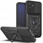 Carcasa TECH-PROTECT Cam Shield Pro compatibila cu Samsung Galaxy S24 FE Black 2 - lerato.ro