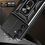 Carcasa TECH-PROTECT Cam Shield Pro compatibila cu Samsung Galaxy S24 FE Black 4 - lerato.ro