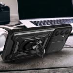 Carcasa TECH-PROTECT Cam Shield Pro compatibila cu Samsung Galaxy S24 FE Black 3 - lerato.ro