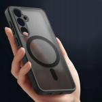 Carcasa TECH-PROTECT MAGMAT MagSafe compatibila cu Samsung Galaxy S24 FE Matte Black 4 - lerato.ro