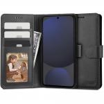Husa TECH-PROTECT Wallet compatibila cu Samsung Galaxy S24 FE Black 4 - lerato.ro