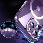 Carcasa TECH-PROTECT Flexair Hybrid MagSafe compatibila cu Samsung Galaxy S24 Ultra Clear 3 - lerato.ro