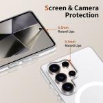 Carcasa TECH-PROTECT MagSlim MagSafe compatibila cu Samsung Galaxy S25 Ultra Matte Ice 5 - lerato.ro