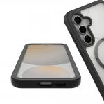 Carcasa 360 grade TECH-PROTECT Defense MagSafe compatibila cu Samsung Galaxy S25, Protectie display, Negru 3 - lerato.ro