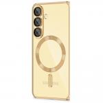 Carcasa TECH-PROTECT MagFlex MagSafe compatibila cu Samsung Galaxy S25 Shiny Gold 2 - lerato.ro