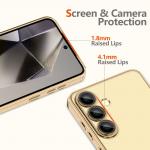 Carcasa TECH-PROTECT MagFlex MagSafe compatibila cu Samsung Galaxy S25 Shiny Gold 4 - lerato.ro