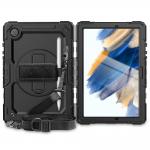 Carcasa 360 grade TECH-PROTECT Solid compatibila cu Samsung Galaxy Tab A8 10.5 inch Black 2 - lerato.ro
