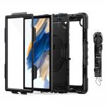 Carcasa 360 grade TECH-PROTECT Solid compatibila cu Samsung Galaxy Tab A8 10.5 inch Black 4 - lerato.ro