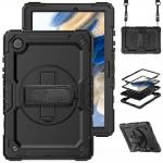 Carcasa 360 grade TECH-PROTECT Solid compatibila cu Samsung Galaxy Tab A8 10.5 inch Black 6 - lerato.ro