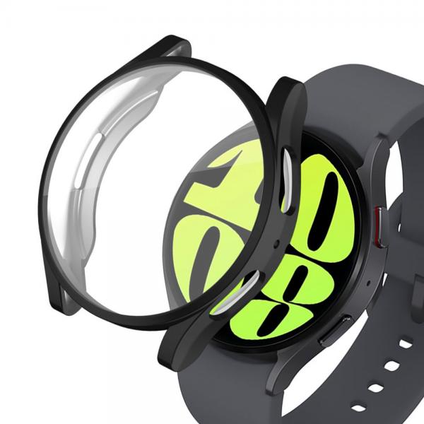 Carcasa cu protectie ecran TECH-PROTECT Defense 360 compatibila cu Samsung Galaxy Watch 6 40mm Black