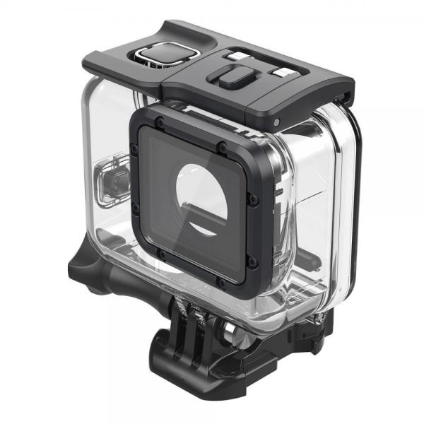 Carcasa protectie waterproof Tech-Protect pentru camere video sport GoPro Hero 5/6/7, Transparent 1 - lerato.ro