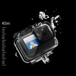 Carcasa protectie waterproof Tech-Protect pentru camera video sport GoPro Hero9/10/11 Black, Transparent