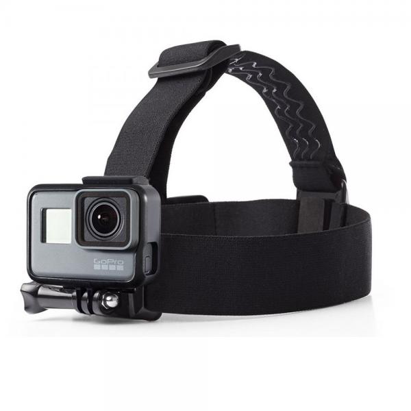 Sistem de prindere pe cap Tech-Protect Headstrap pentru camere video sport GoPro, Negru 1 - lerato.ro