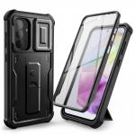 Carcasa 360 grade TECH-PROTECT Kevlar Cam compatibila cu Samsung Galaxy A36 5G, Protectie display si camera, Negru 2 - lerato.ro
