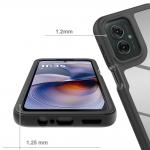 Carcasa 360 grade TECH-PROTECT Defense compatibila cu Motorola Moto E15 / G05 / G15 / G15 Power, Protectie display, Negru 5 - lerato.ro