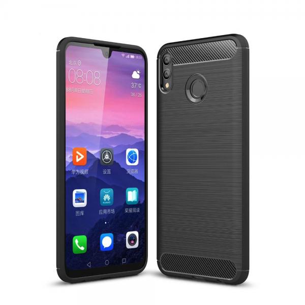 Husa TECH-PROTECT TPUCARBON Huawei P Smart (2019) Black 1 - lerato.ro