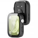 Carcasa cu protectie ecran TECH-PROTECT Defense 360 compatibila cu Huawei Watch Fit 3 Black 4 - lerato.ro