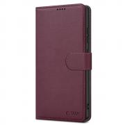 Husa TECH-PROTECT Wallet compatibila cu iPhone 16e Mulberry
