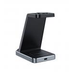 Incarcator Wireless 3 in 1 TECH-PROTECT A26, 15W, Cablu USB-C 1m inclus, Negru 8 - lerato.ro